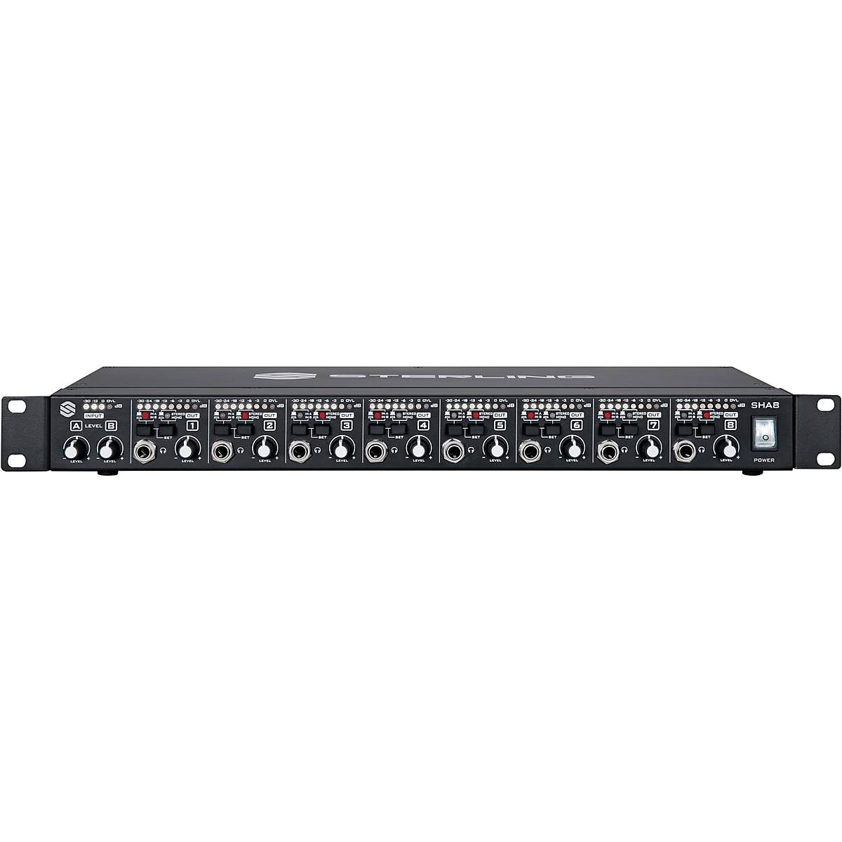 8 Channel Rackmount Headphone Amplifier X126