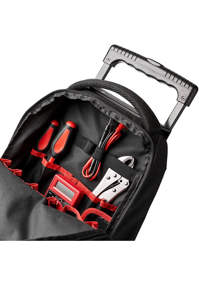Brown 18x22 Wheeled Backpack K690191