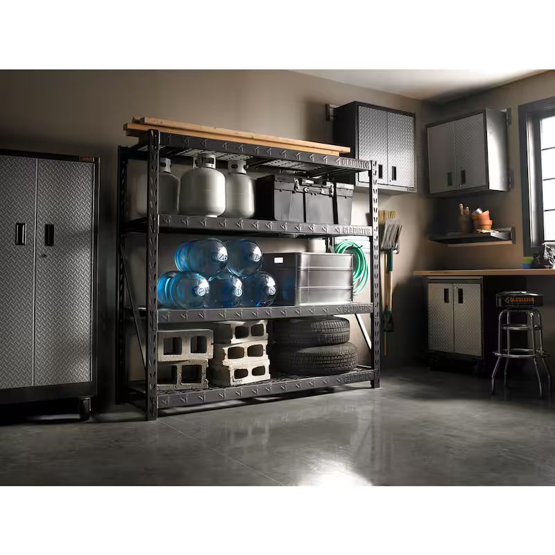 4-Tier Welded Steel Storage Shelving Unit O43155