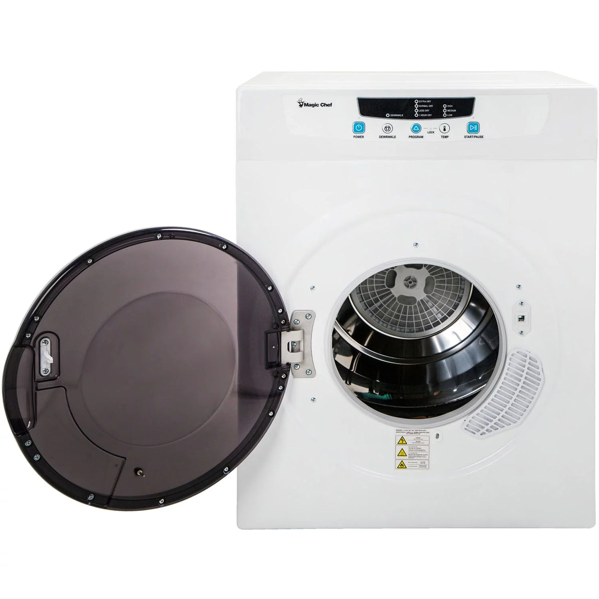 3.5 cu. ft. Compact Electric Dryer, White C309
