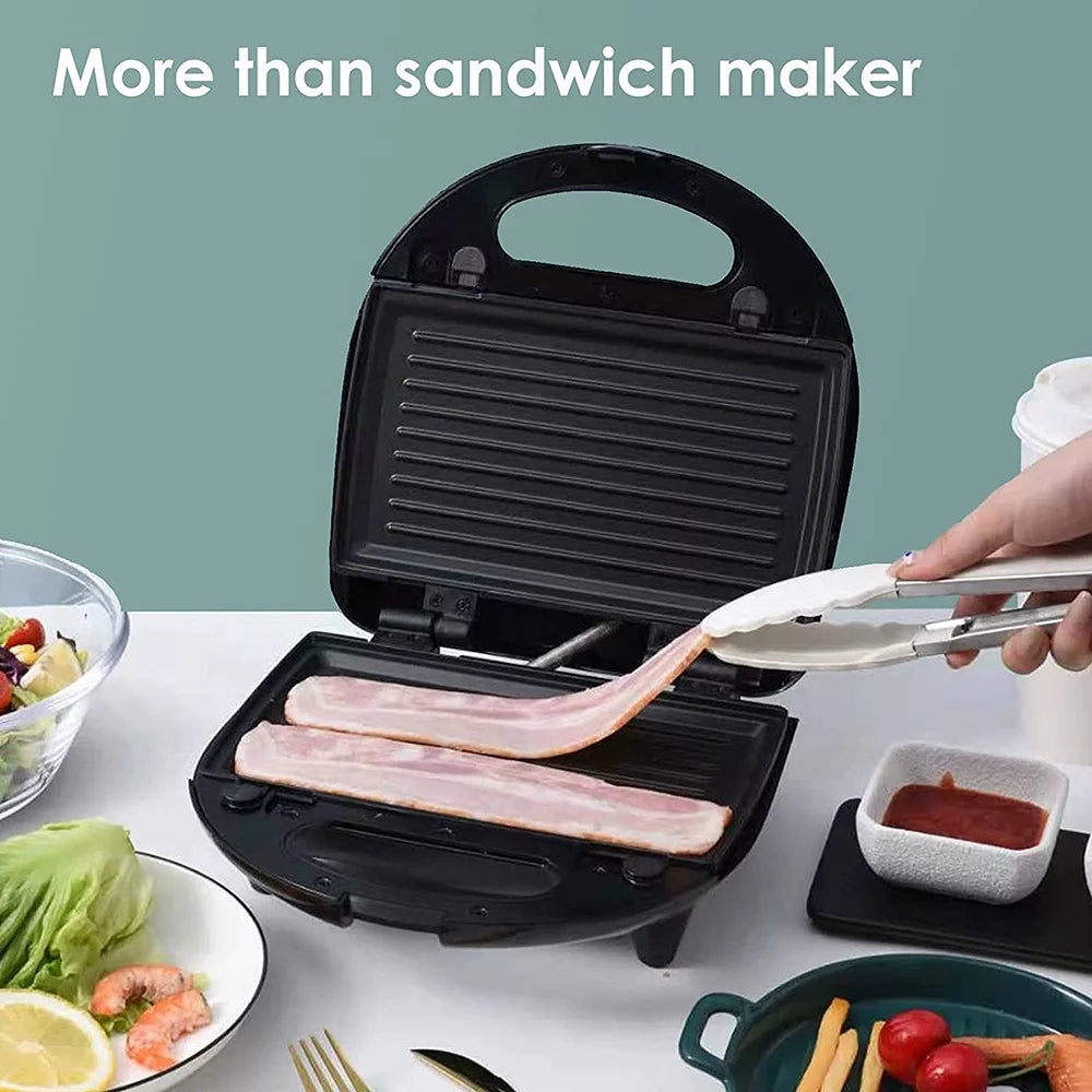 Stainless Steel Breakfast Sandwich and Waffle Maker M110180