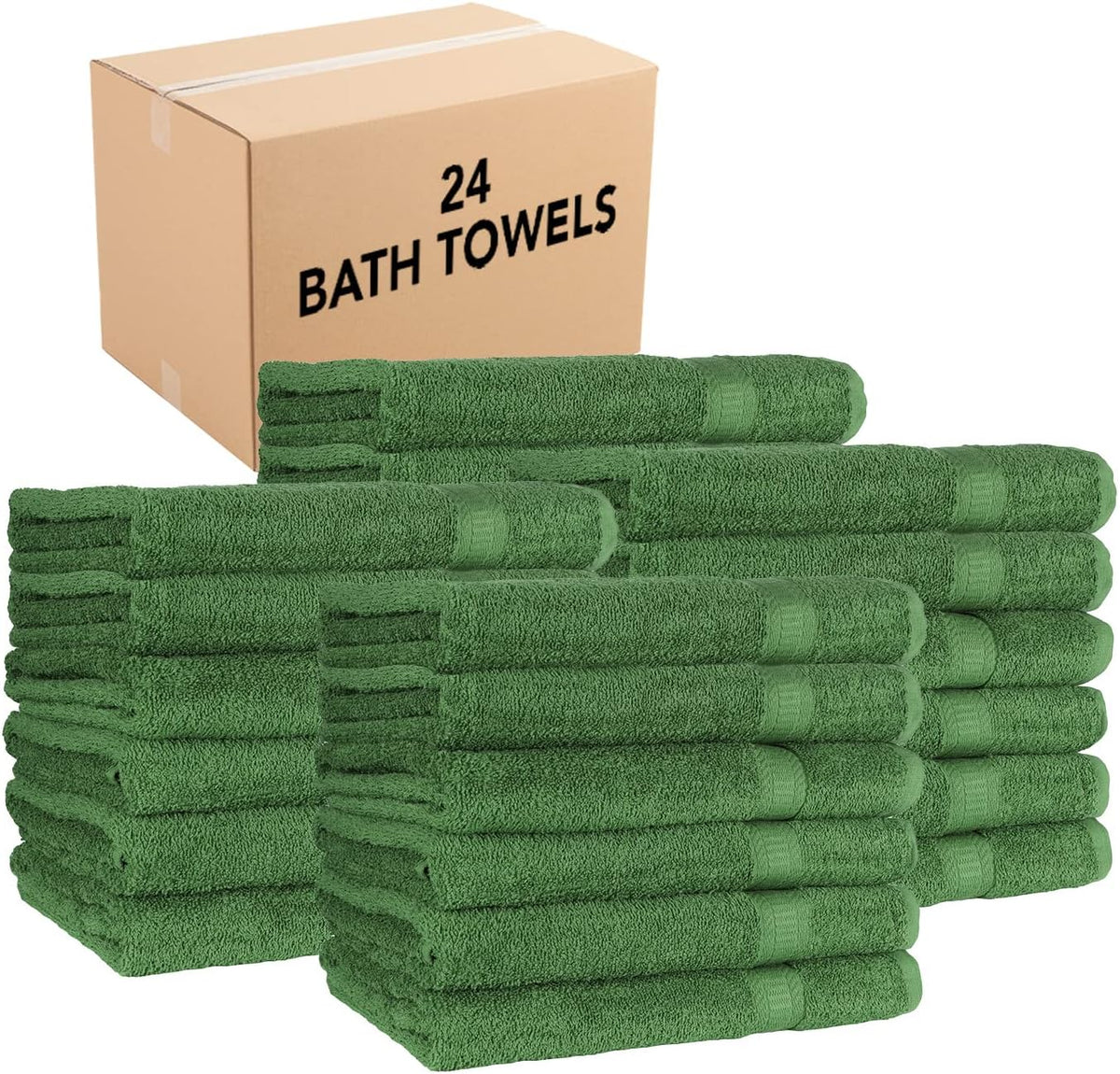 Beige Bath Towels 25x52 24 Pack Z7840