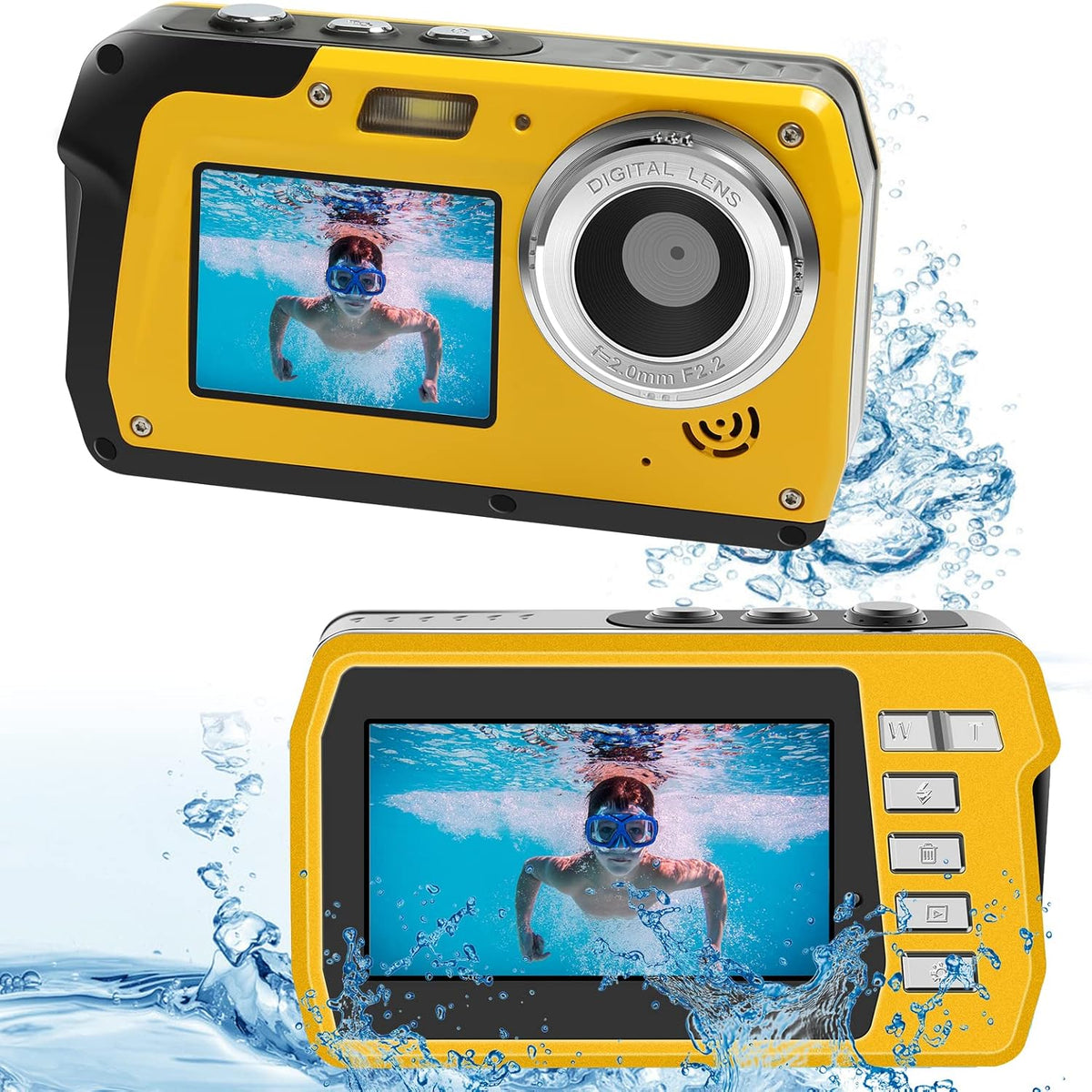 2.7K 48MP Waterproof Digital Camera 16X A34701