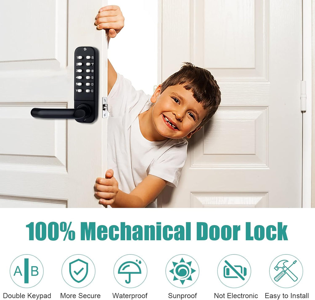 Keyless Entry Door Lock with Keypad Door Knob Y37875