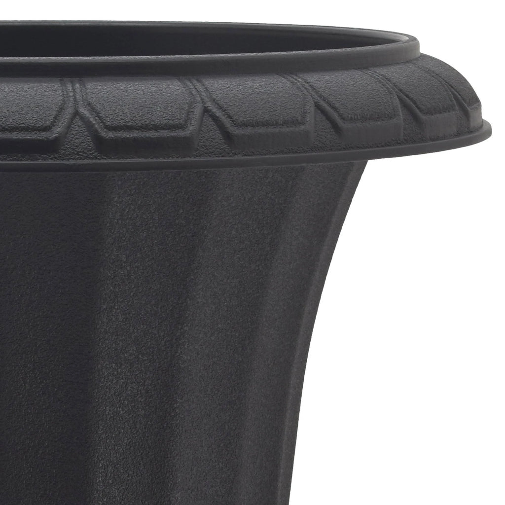 Black Plastic Urn Pack of 2 Q404