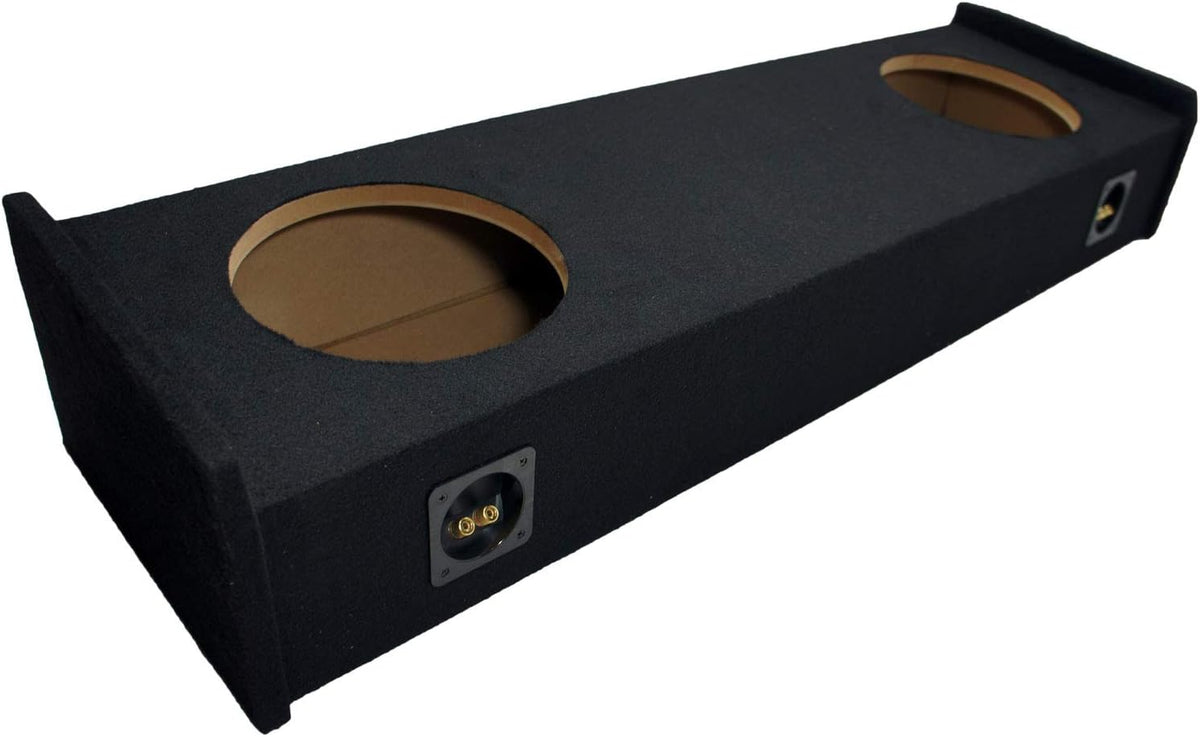 Compatible with Ford F-150 Super Cab Truck 1997-1999 Amplifier and Dual 10 Sub Box Enclosure N52520