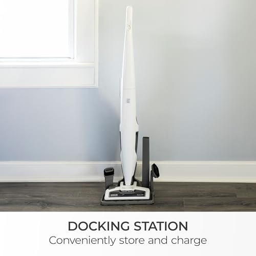Cordless Stick Vacuum 2-Speed 2-in-1 Handheld White Z107