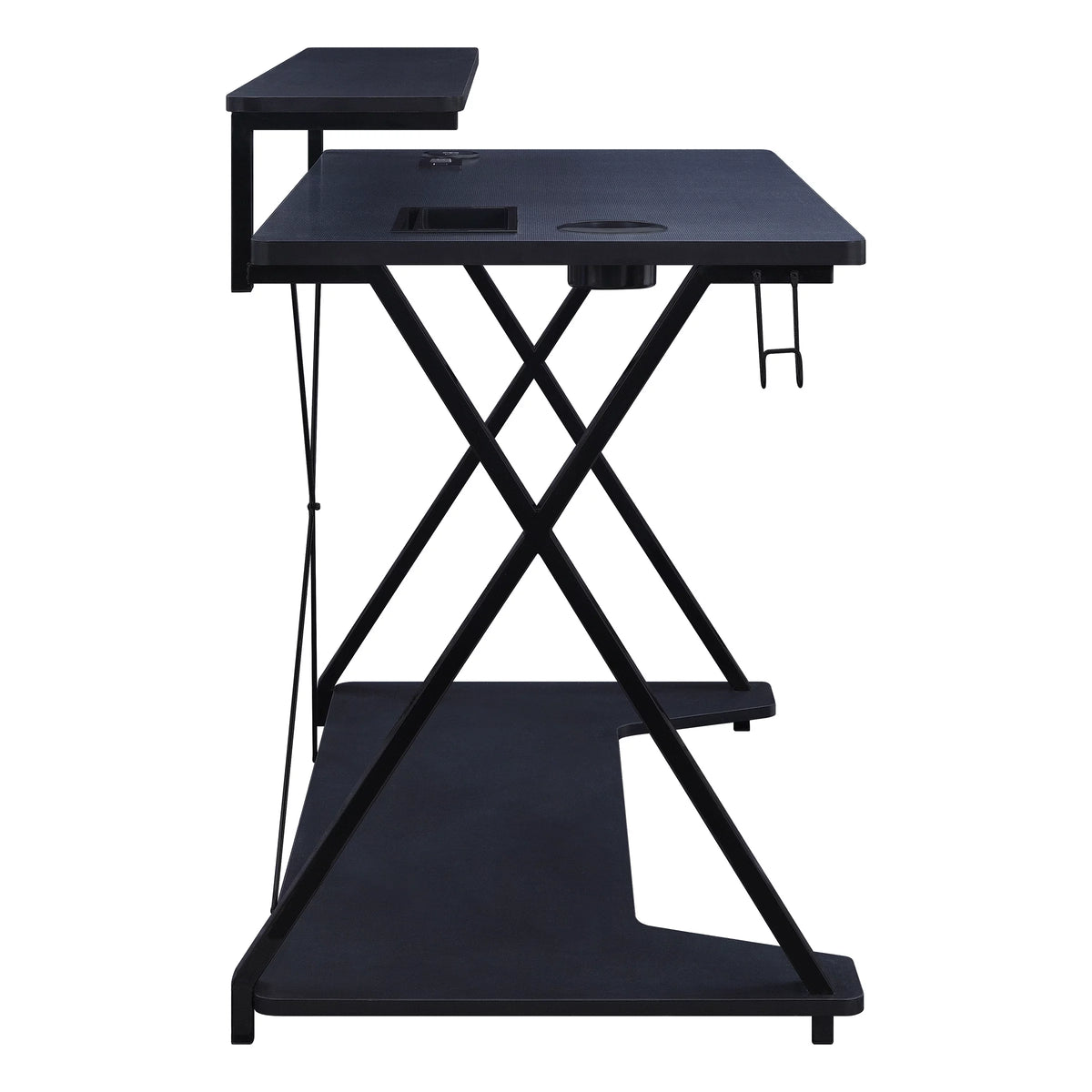Gaming Desk with RGB LED Lights L696829