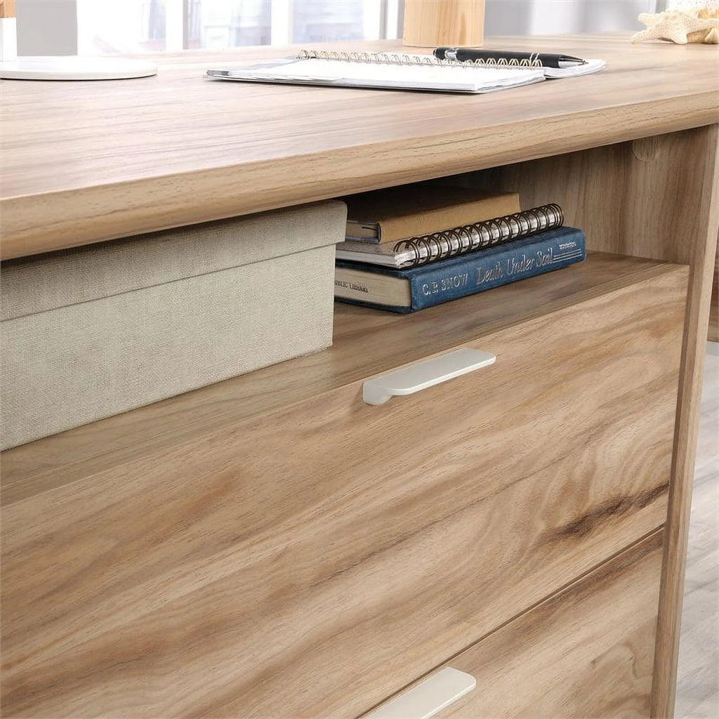 L-Shape Engineered Wood Desk K452945