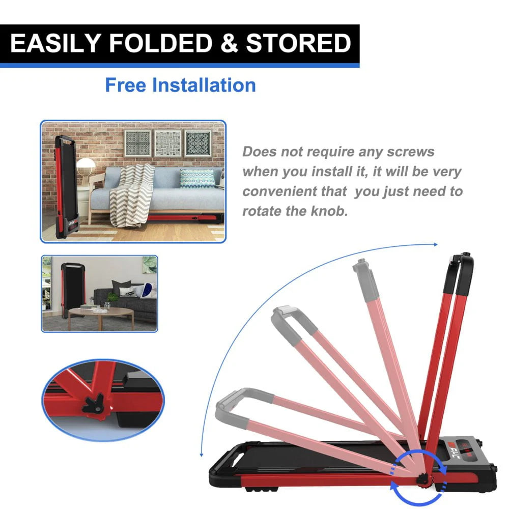 2 in 1 Folding Treadmill E36554