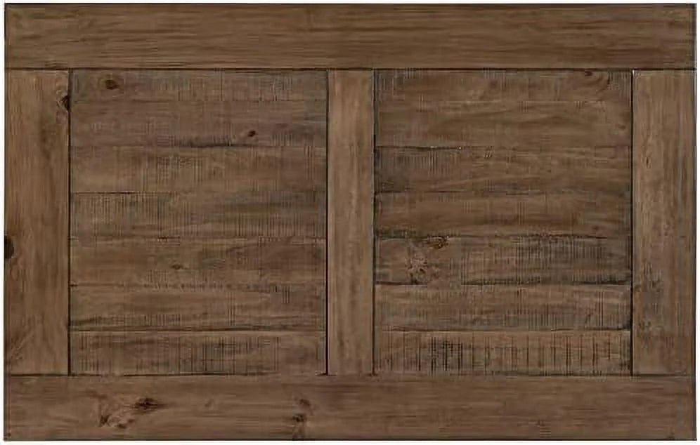 Yellow Brown Solid Pine Wood Coffee Table with Storage Shelf Z9847