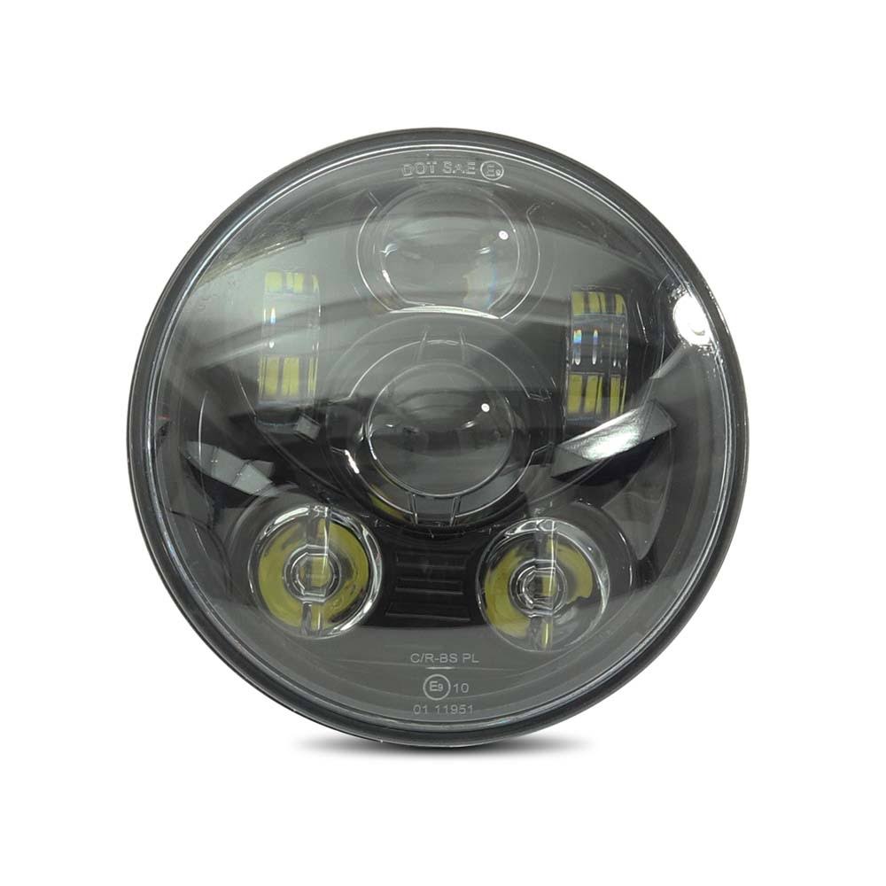 Black LED Headlight 5.75x22 E38613