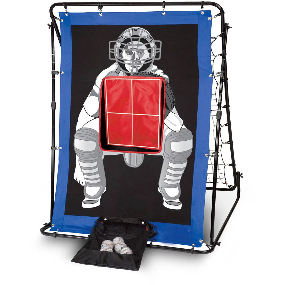 Baseball Pitching Target + Rebounder Net U3288