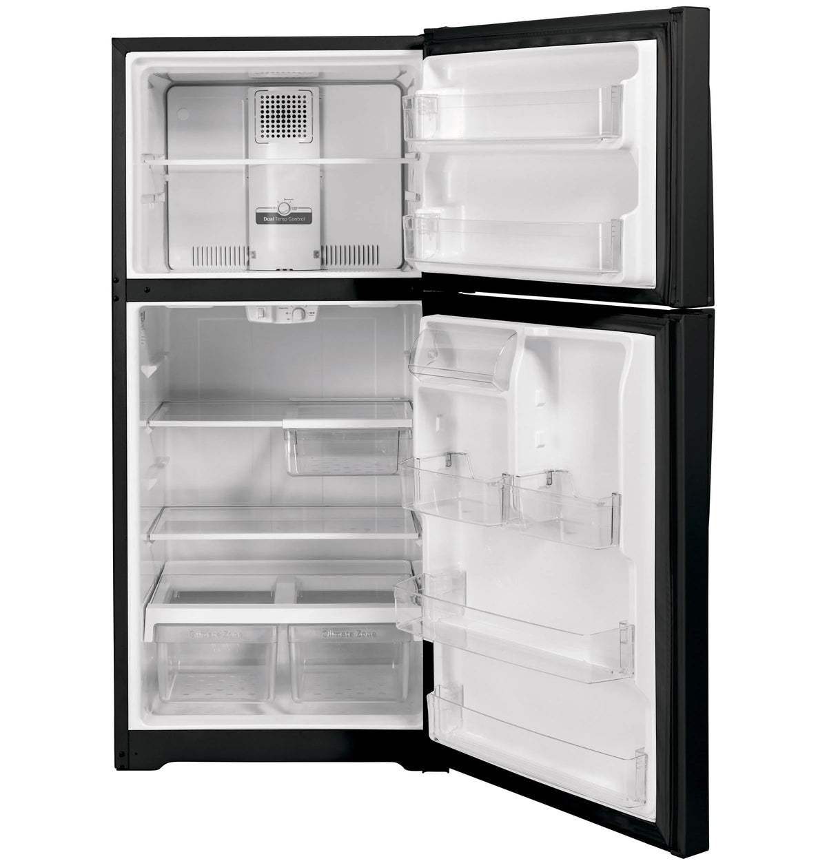 Black Top-Freezer Refrigerator H820853
