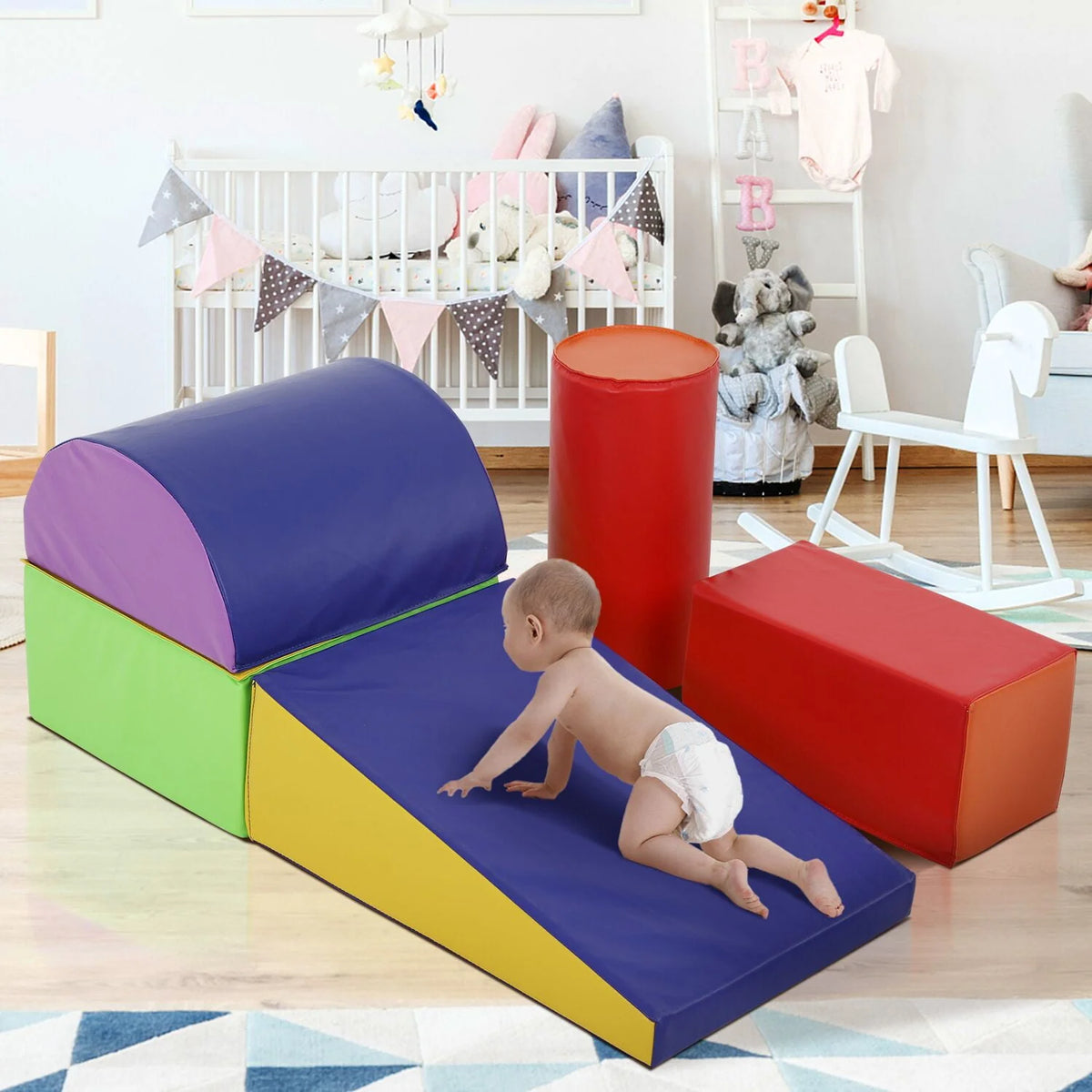5-Piece Set Kids Foam Blocks W473
