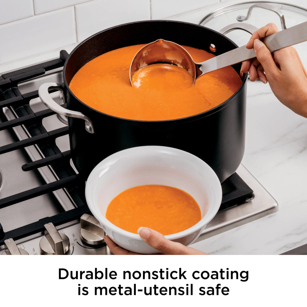 8-Quart Stock Pot with Glass Lid K815960