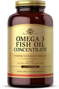 Omega-3 Fish Oil Concentrate 240 Softgels EPA & DHA Non GMO Gluten Free O40780