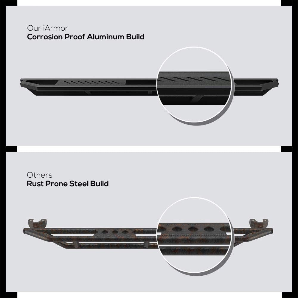 6.5in Aluminum Running Boards Side Steps I2049