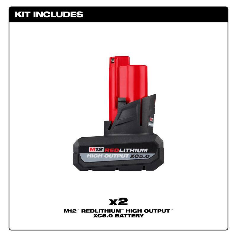 12V Lithium-Ion 5 Ah Battery 2-Pack R292