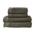 Olive Green 4pcs Towels X43006