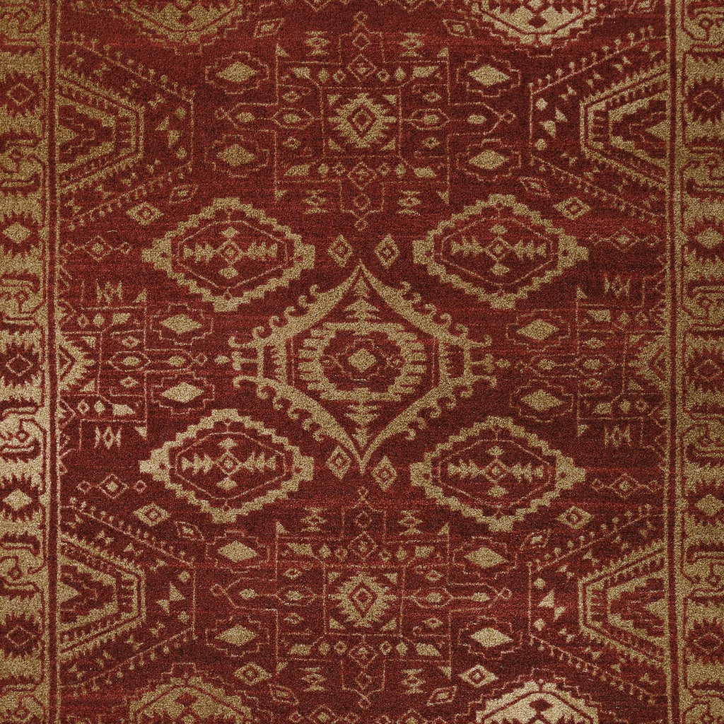 Red Gold 5' x 7' Area Rug N460842