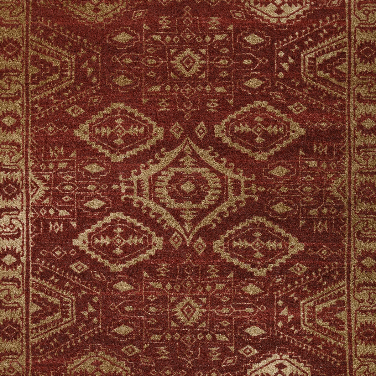 Red Gold 5' x 7' Area Rug N460842