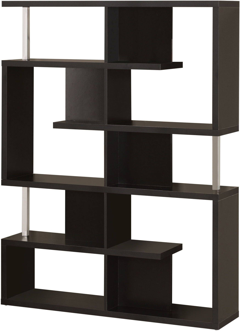 Black Modern Cube Bookcase C9987