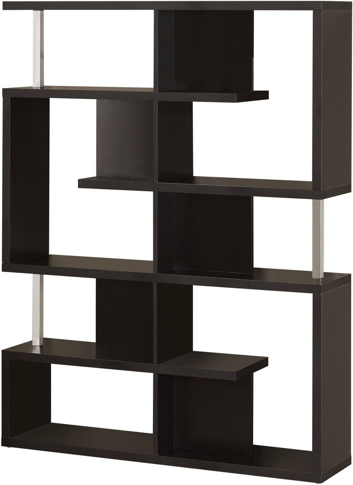 Black Modern Cube Bookcase C9987