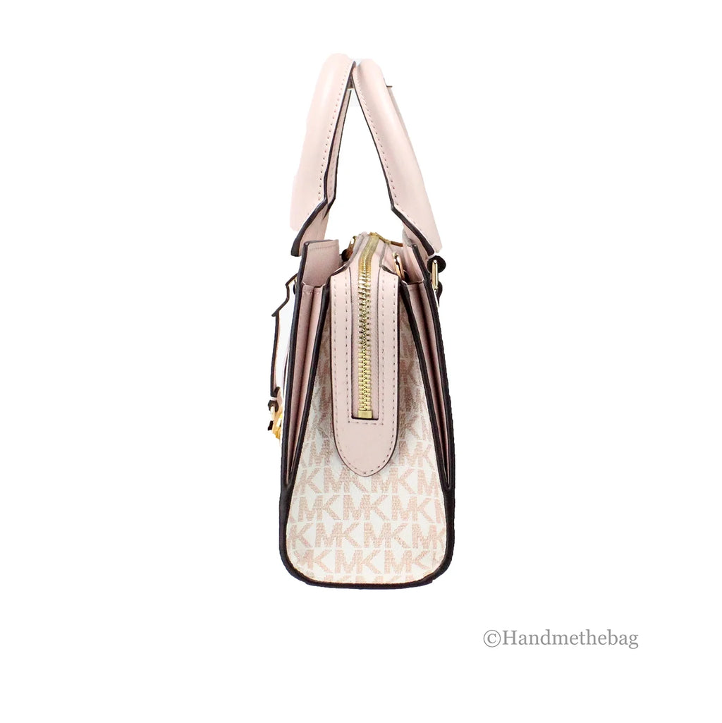 White Small Satchel Purse Bag W72678