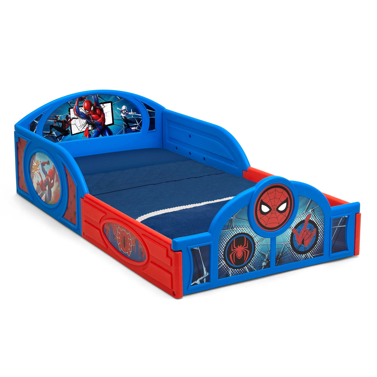 Toddler Bed with Built-In Guardrails S211