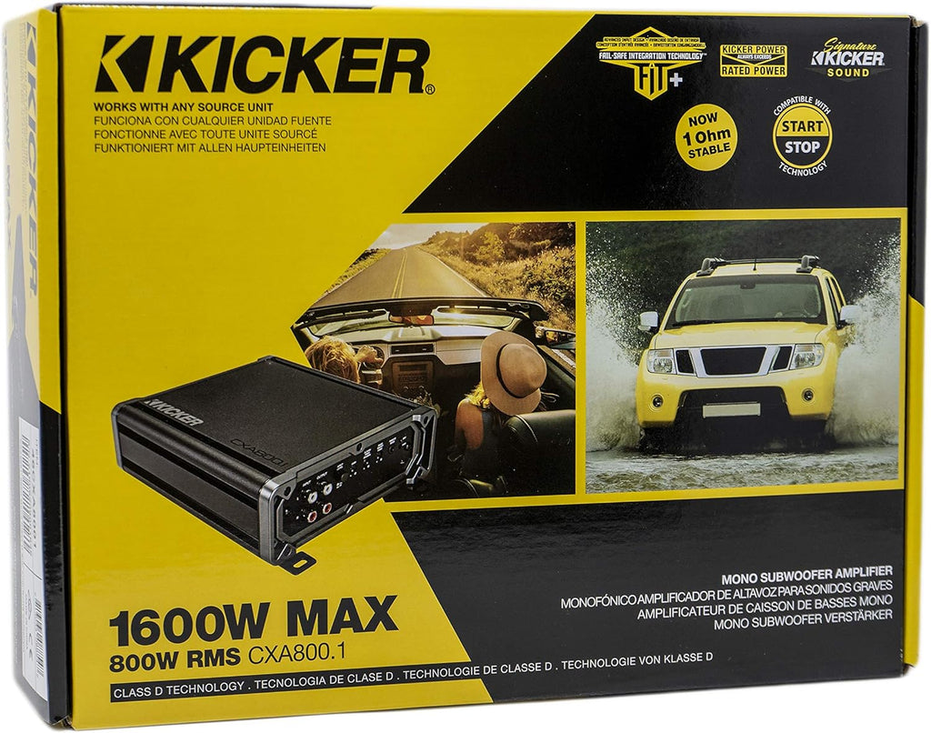 Mono 1600W Peak Car Audio Amplifier W479893