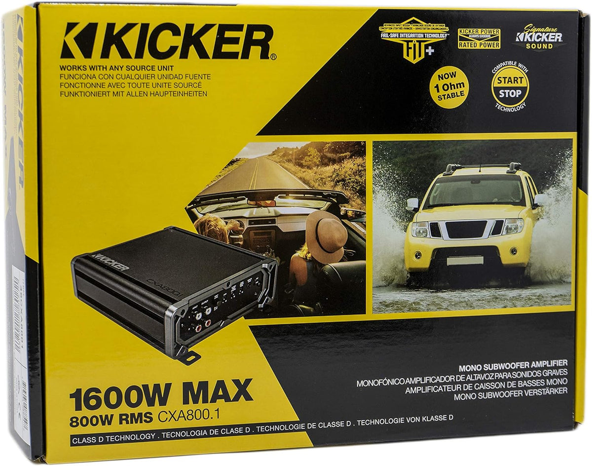 Mono 1600W Peak Car Audio Amplifier W479893