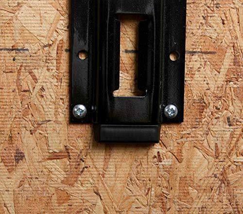 6 Pack 5' E Track Tie-Down Rail Powder-Coated Steel E8387