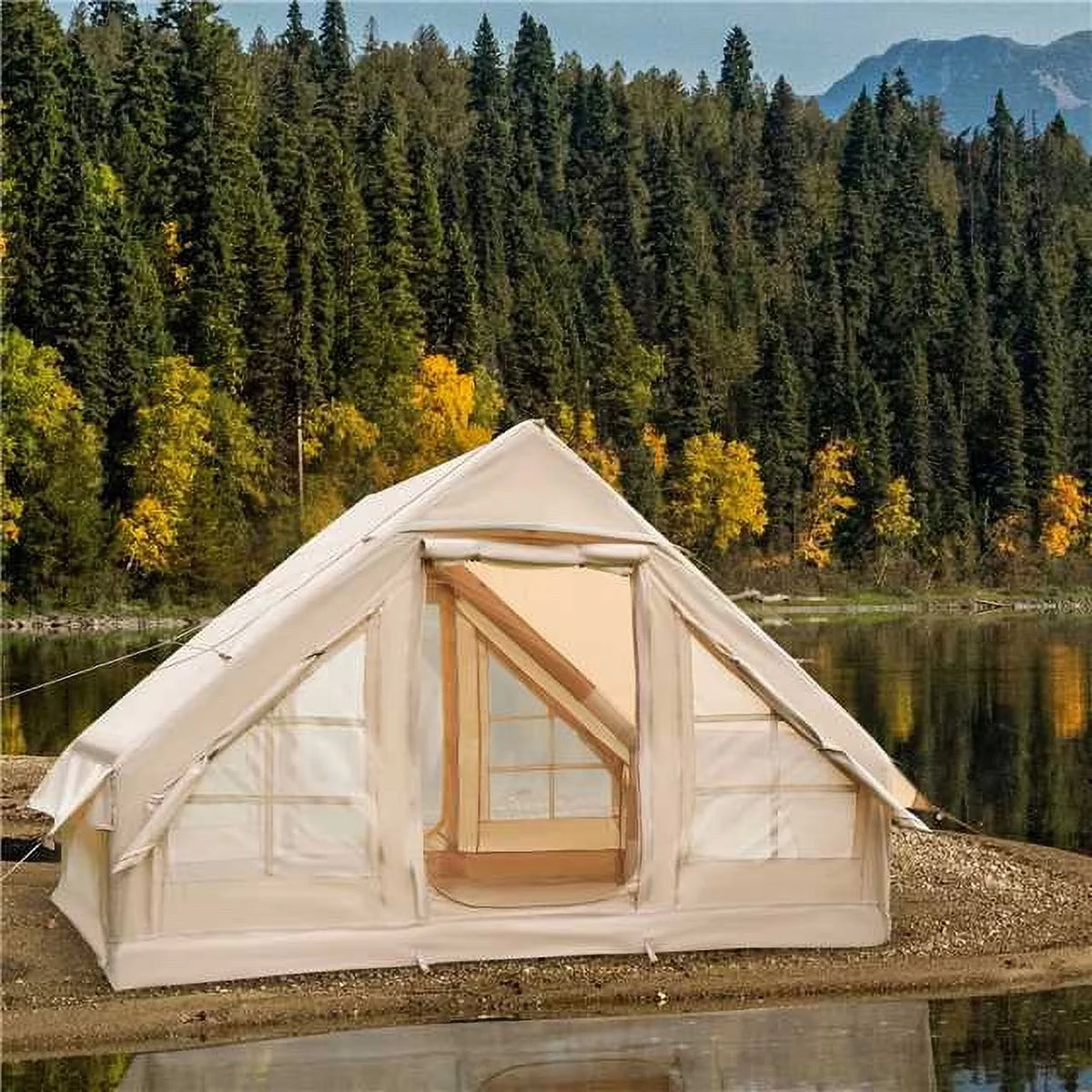 Inflatable Camping Tent with Pump A92242