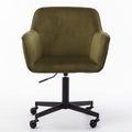 Olive Velvet Task Chair I685934