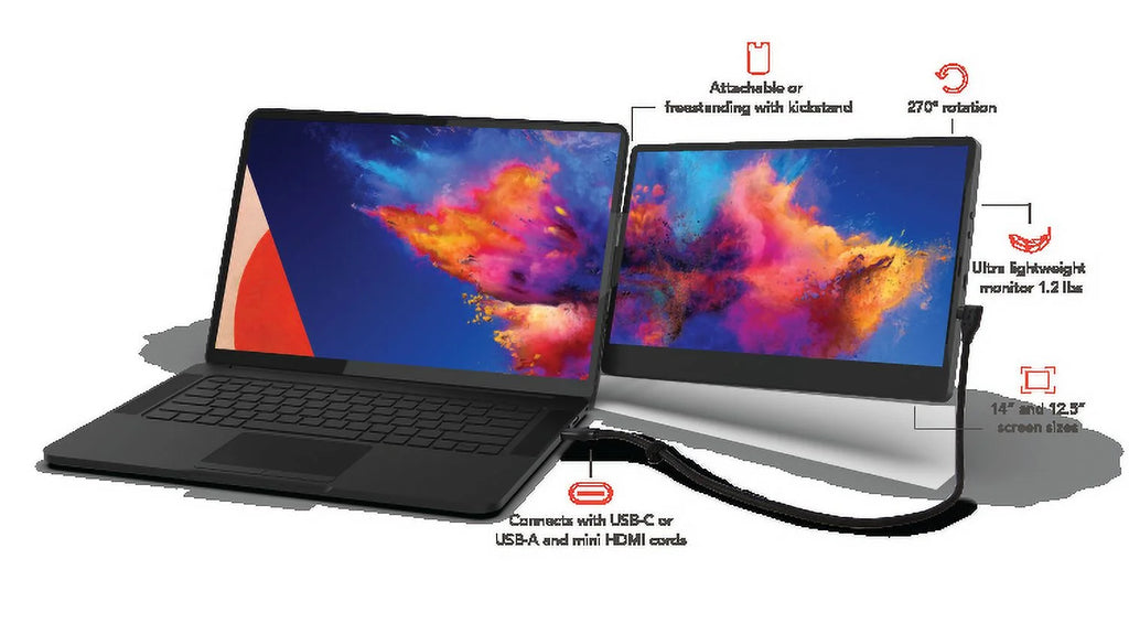 14" Attachable Portable Monitor S25009