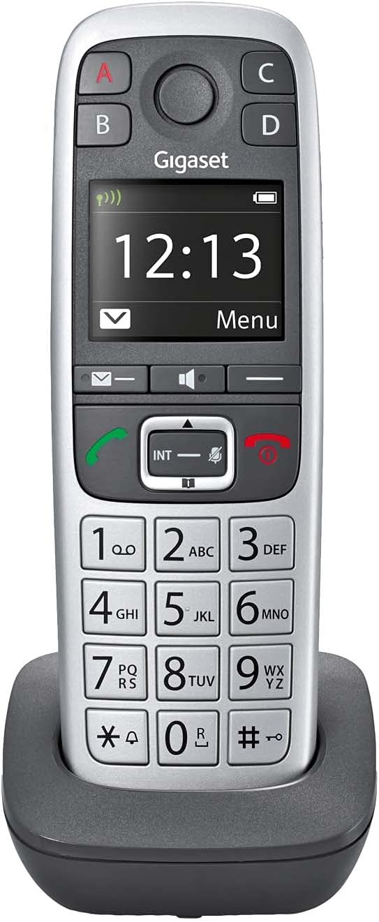 Two Cordless Phones with Answering Machine, Extra Large Keys, Pack of 2 O989