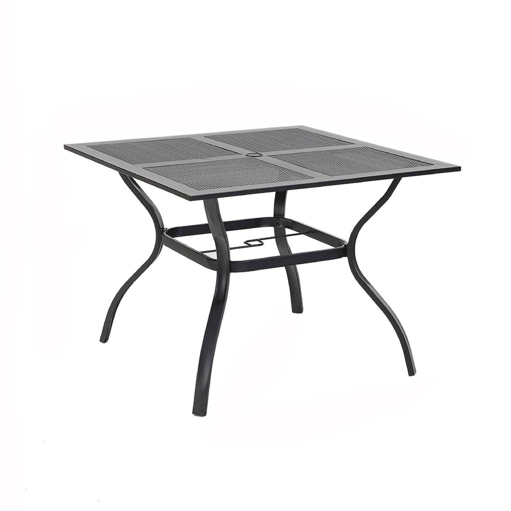 5pc Metal Indoor/Outdoor Dining Table with Arm Chairs G273511