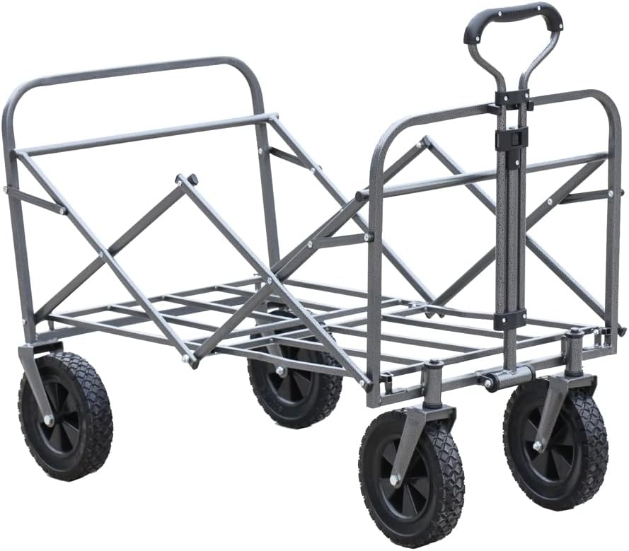 Collapsible Folding Outdoor Utility Wagon with Wheels O608