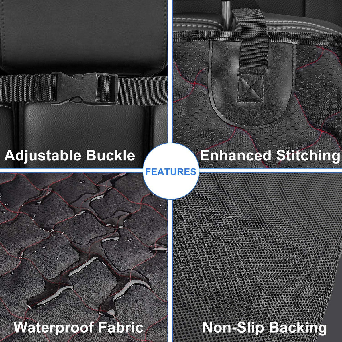 Waterproof Nonslip SUV Cargo Liner with Bumper Flap L599274