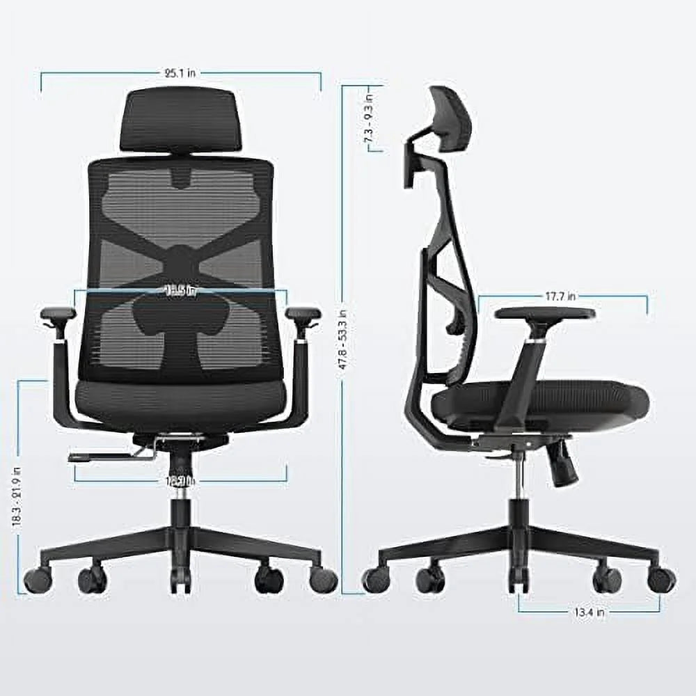 Ergonomic Mesh Office Chair with Lumbar Support M443759