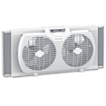 9" Twin Window Fan with Reversible Airflow Control R9943