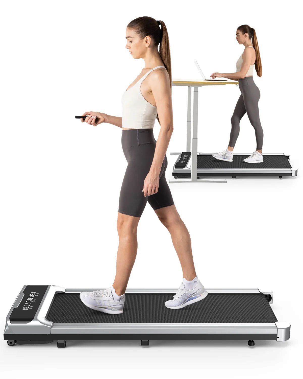 2.5HP Portable Under Desk Treadmill B370269