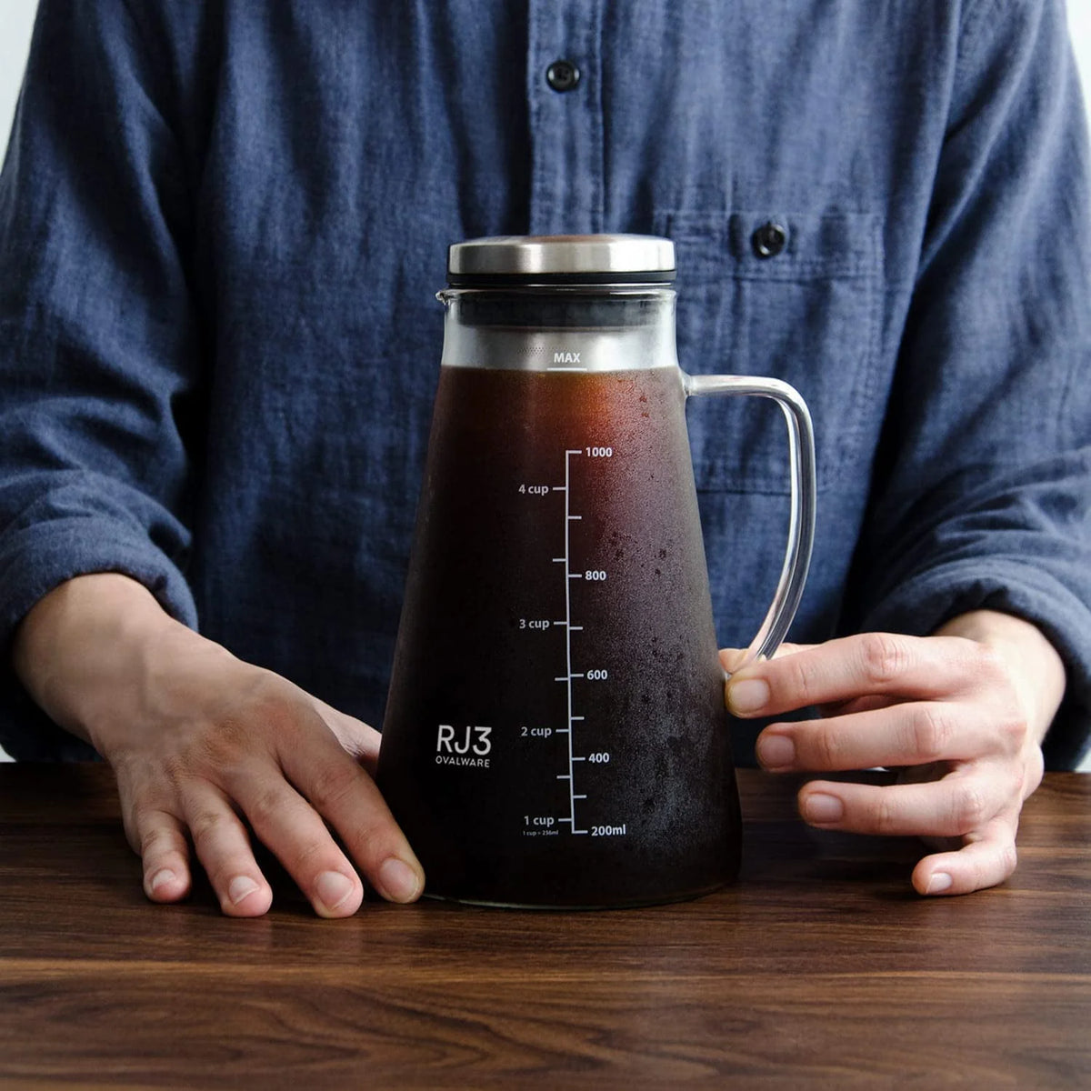 Airtight Cold Brew Iced Coffee Maker & Tea Infuser with Spout L8375