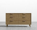 Walnut Veneer Wide Dresser F5410