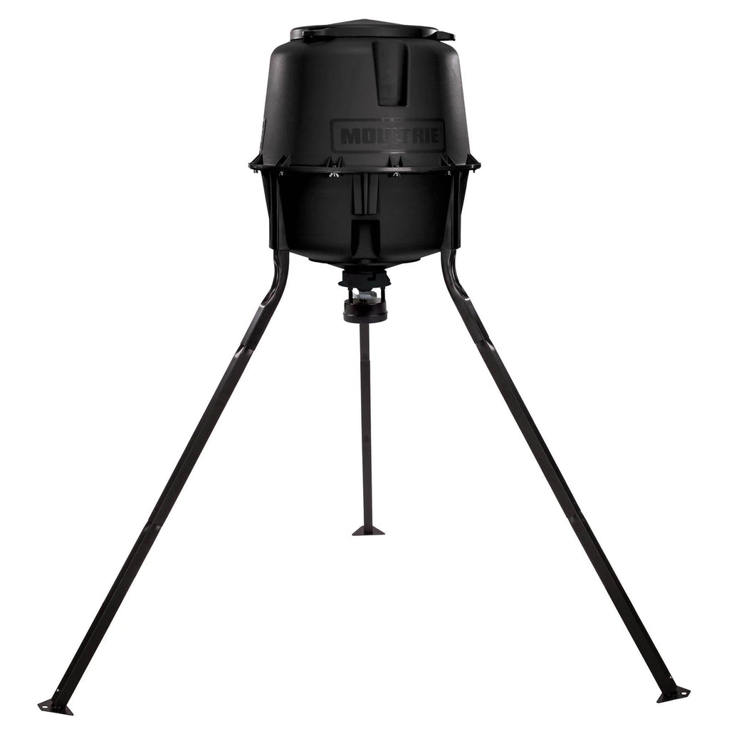 30 Gallon Hopper Tripod Deer Feeder with Digital Timer R9212