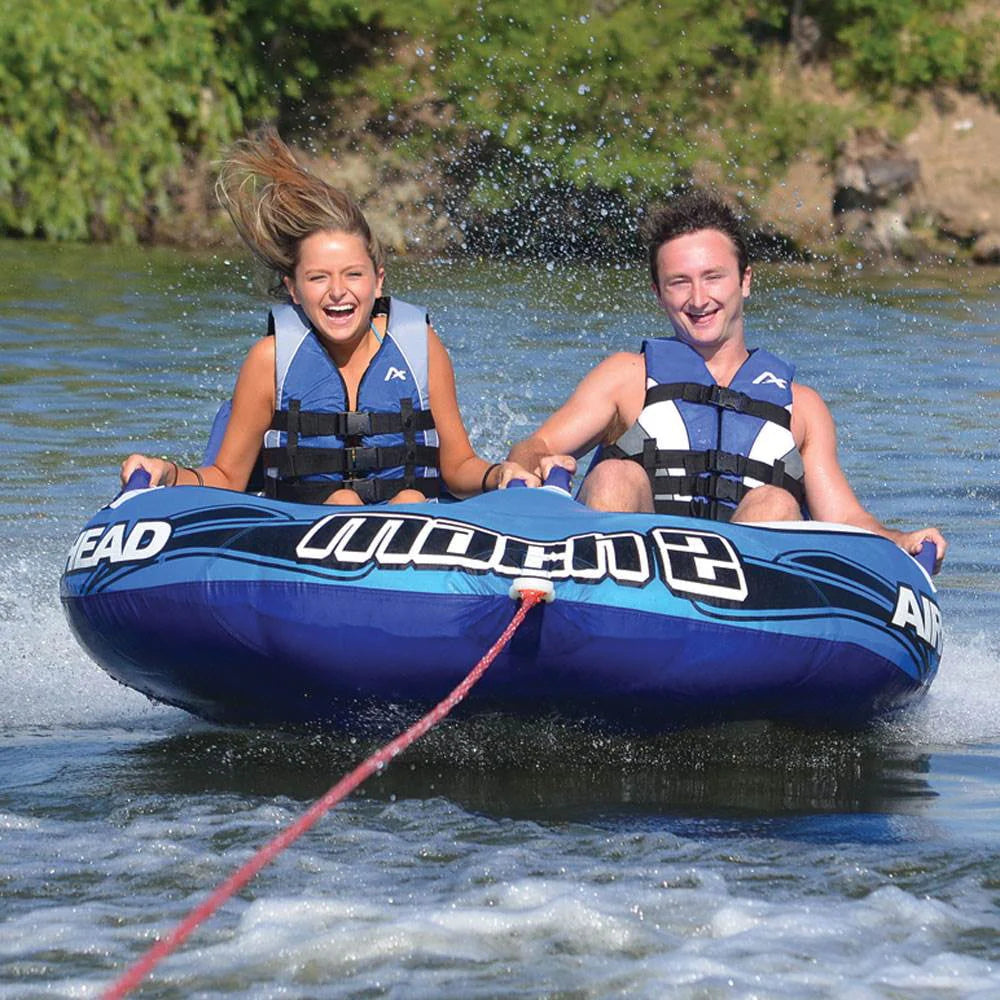 Blue Two-Person Towable Boat Tube B6277