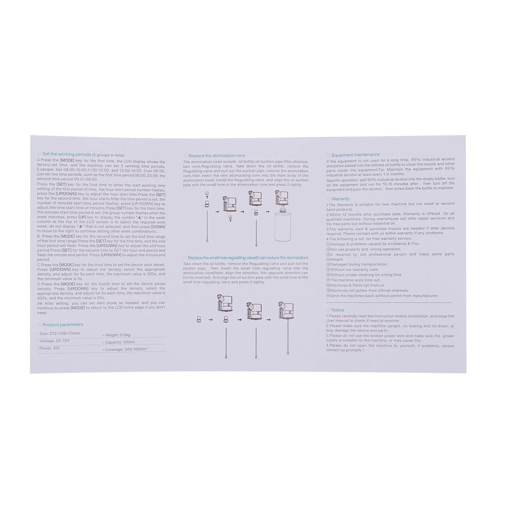 400ml Electric Fragrance Diffuser I148