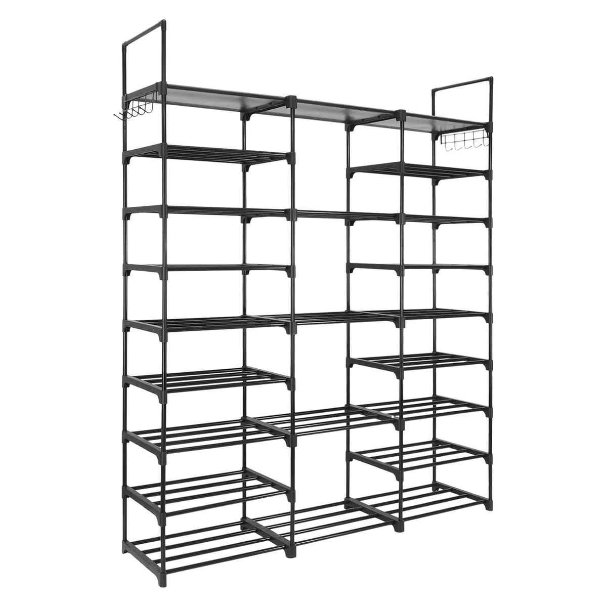 9 Tiers Metal Shoe Rack Organizer O18359