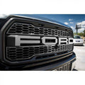 Front Grille Letter Set Brushed Stainless Steel H7310